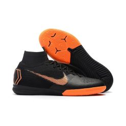 Billiga Fotbollsskor Nike Mercurial SuperflyX 6 Elite IC Herr - Svart Orange